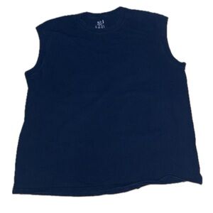 Fruit of the Loom Men’s Black Muscle T-Shirt w/ Rib Trim Size M